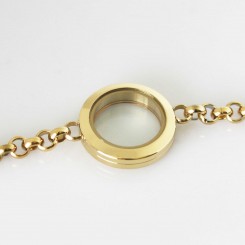 Locket Bracelet - Gold